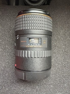 Tokina 100mm AT-X Pro f2.8 Macro Lens Canon EF | eBay