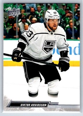 2022 Upper Deck #80 Viktor Arvidsson Los Angeles Kings