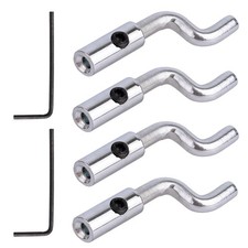 4pcs Z Bend Throttle Cable Ends with 2pcs Wrench, Universal Adjustable Z Head...