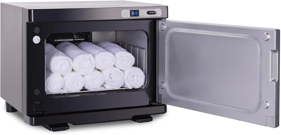 Armario de toallas calientes EarthLite UV, negro estándar. NUEVO Foto 3 de 4