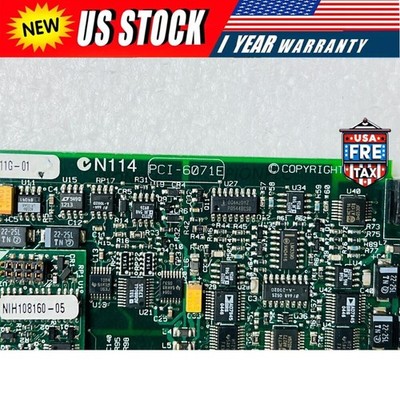 National Instruments PCI-6071E NI DAQ Card Analog Input Multifunction IN BOX