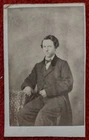 CIVIL WAR CDV CIVILIAN  NEWARK,ILLINOIS