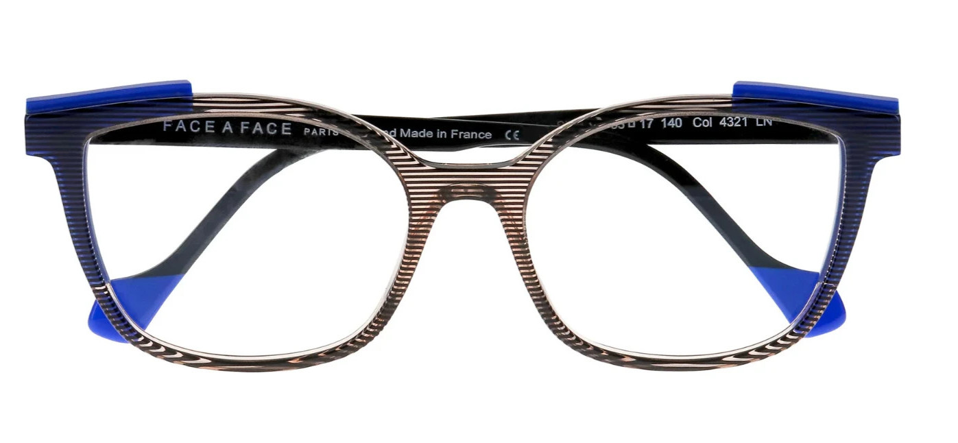 Lunettes de vue Shift 2 Face à Face monture optique acétate noir transparent