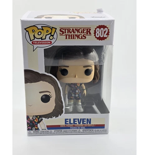 NEW! Funko Pop Stranger Things Funko Eleven #802 Millie Bobby Brown Funko Pop