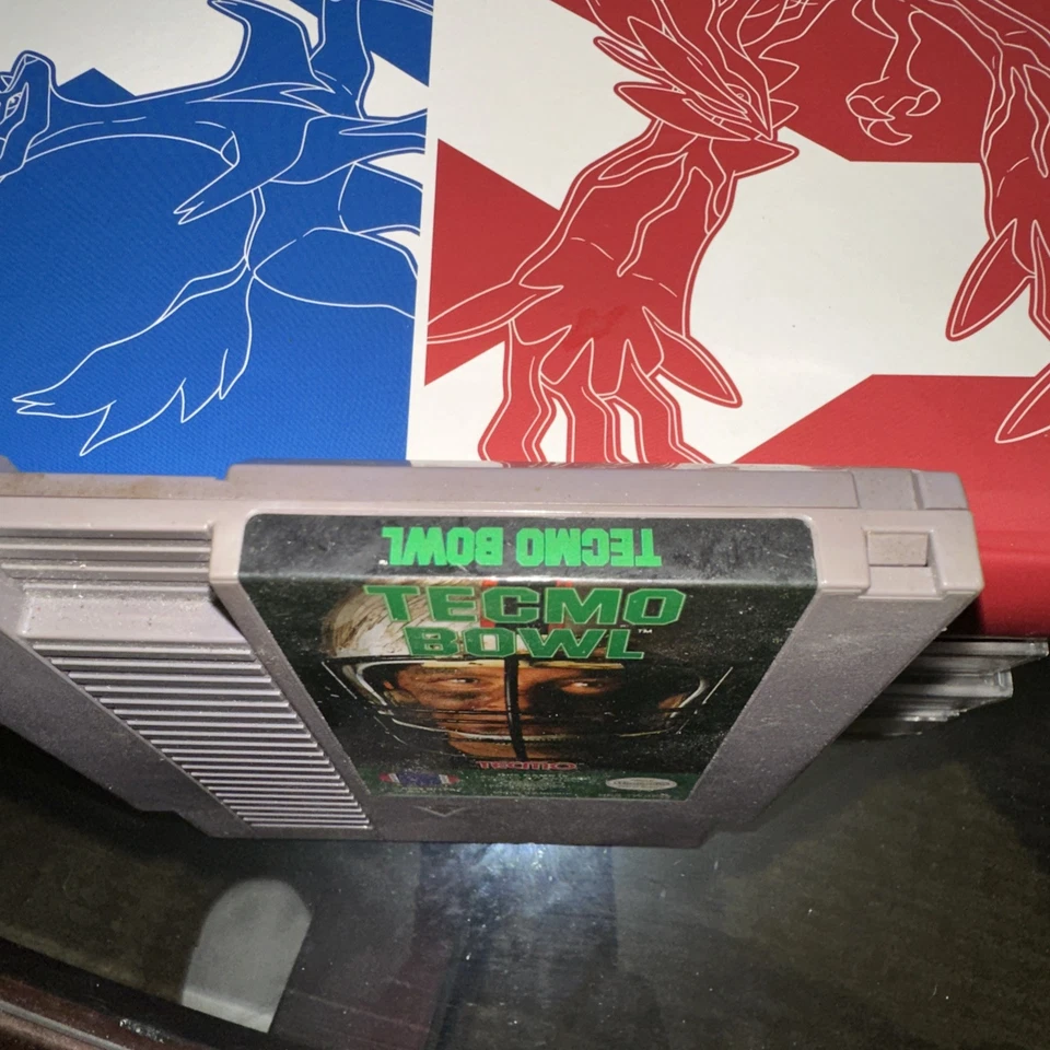 AUTHENTIC TECMO BOWL FOOTBALL NINTENDO NES VIDEO GAME NO BOX OR MANUAL - Image 3 of 3