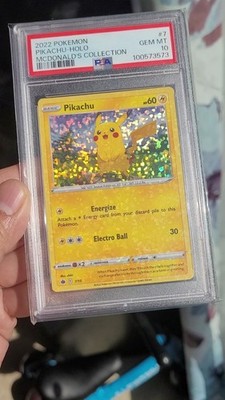 Pikachu 007/015 McDonald's 2022 Holo for sale online | eBay