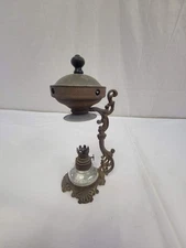 Antique Victorian Vapo Cresolene Kerosene Medical Pharmaceutical Oil Lamp