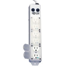 TRIPP LITE PS-615-HG-OEM Outlet Strip,6 Outlet,15A,13-3/4" L,Wht 5DLJ3