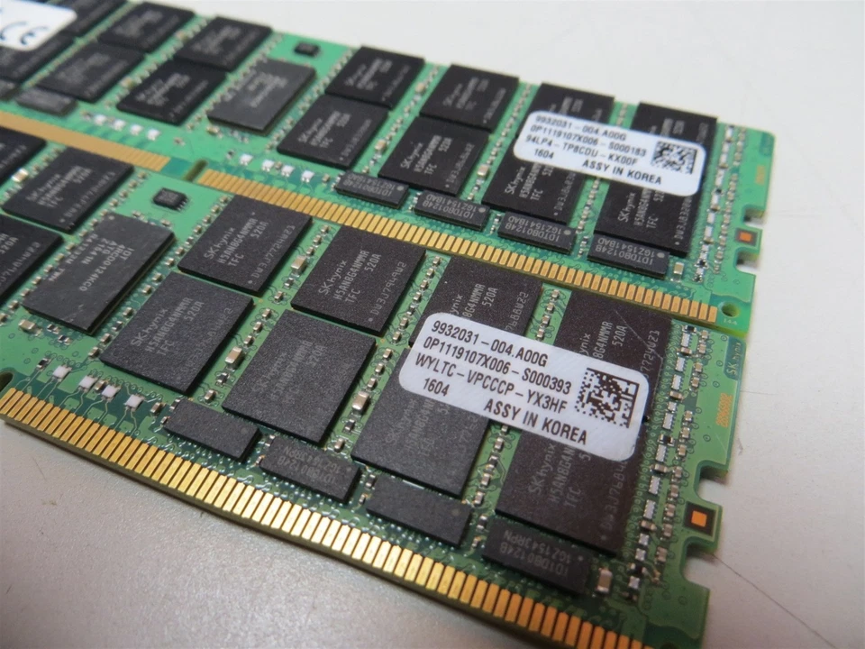 Lote de 2 Kingston KTL-TS421LQ/32G 32GB DDR4 2133MT 1.2v ECC Servidor RAM  Foto 4 de 4