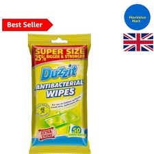 Versatile Antibacterial Wipes, 50-Pack - Safe for Kitchen & Nursery Cleaning
