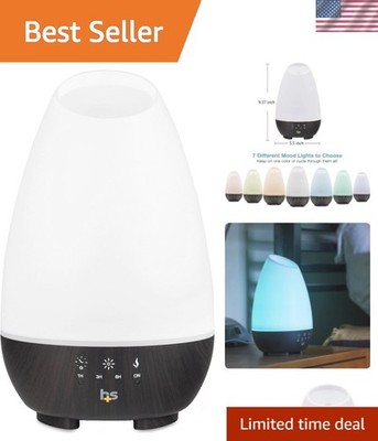 Elegant 500ML Essential Oil Diffuser for Large Spaces with Smart Touch Controls