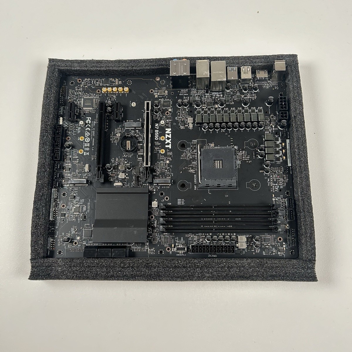 NZXT N7 B550 AMD Gaming Motherboard - Matte Black for sale