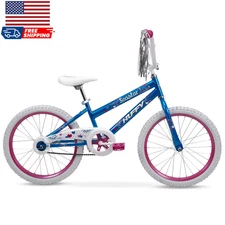 GIRLS KIDS BIKE 20-Inch Bicycle Ages 5-9 Years, Blue and Pink