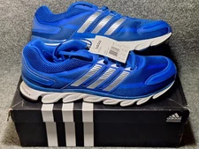 NEW Adidas Powerblaze m Mens Running Shoes Size 12, C75688, Blue / Silver