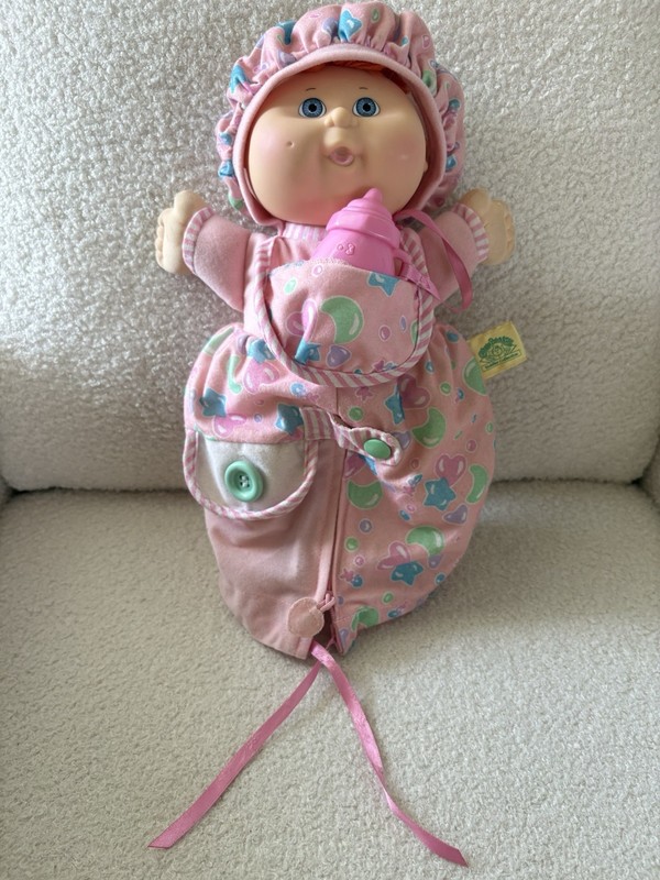 Vintage 1992 Cabbage Patch Kids Love 'N Care Baby Toddler Collection Doll