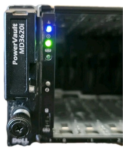 Dell PowerVault MD3620i 2U 10GbE 10GBase-T iSCSI SAN Storage Array 24x SFF 2.5''