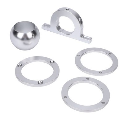 2in Swivel Base Floor Mount And Steering Column Drop Kit Replace For Billet SET
