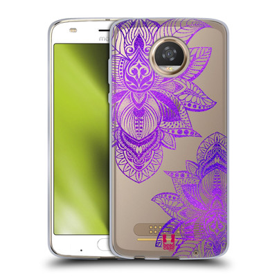 HEAD CASE DESIGNS GLITTER MANDALA PRINTS SOFT GEL CASE FOR MOTOROLA PHONES 2
