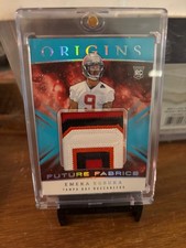 2025 Origins Future Fabrics Patch Nice 63/99 Emeka Egbuka