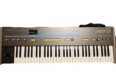 KORG POLY-800 Keyboard Synthesizer 8-stimmig programmierbar Analog DCO