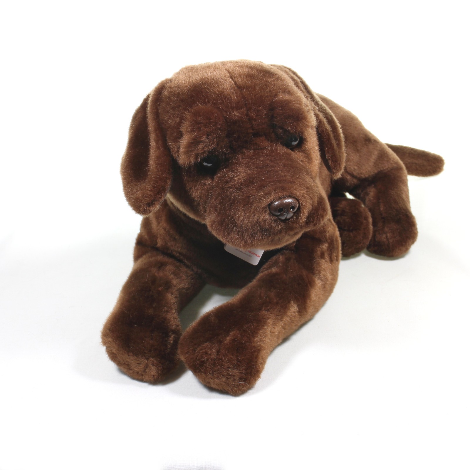 Teddy Hermann Plush Soft Toy Plush Puppy Dog Chocolate Labrador 91988