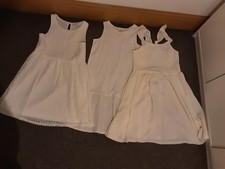Girls H&M white Dresses, 3 Dresses,  Excellent Condition Age 8-10