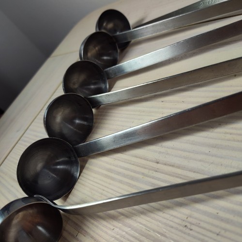 CAPCO Japan Stainless Steel Small Round 1 oz Heavy Duty Serving Ladle 12" - Picture 3 of 7