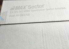 NIB Ubiquiti AM-2G15 120 Degree 2.4GHZ Air Max High Gain Sector Antenna qty 4