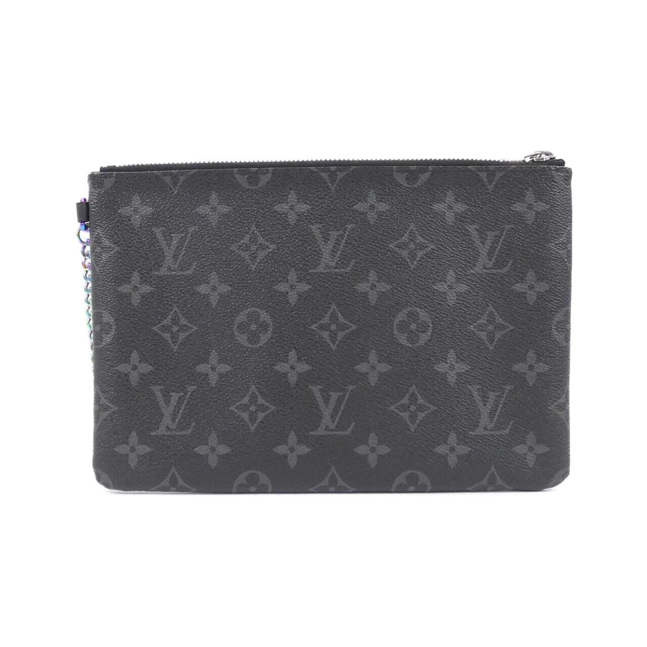 Authentic LOUIS VUITTON Monogram Eclipse flash IP… - image 2