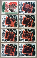 BEAST WITH FIVE FINGERS Peter Lorre 1946 ORIGINAL 11x14 LOBBY CARD SET of 8