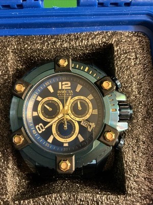 Invicta Reserve Grand Octane Men's Chronograph Blue Label Blue Dial, 27744