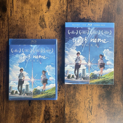 Your Name. Blu-ray + DVD Combo NEW W/ RARE OOP SLIPCOVER MINT