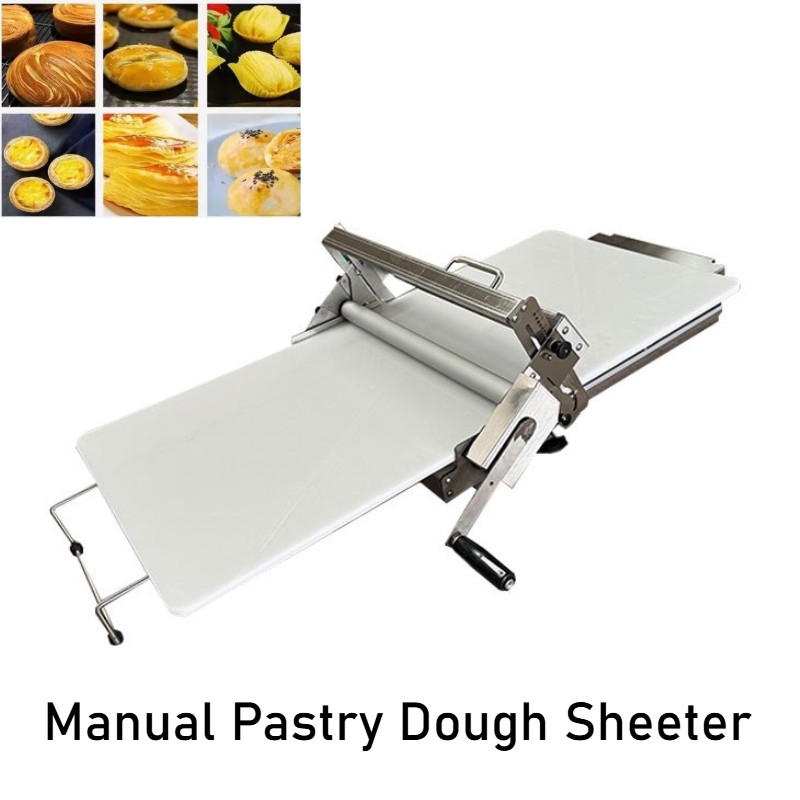 Faltbare Teig Rolle Croissant Teig Presse Maschine Manuelle Gebäck Teig Blatt