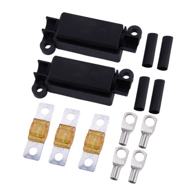 Auto Boot 40A-Sicherung Halter Sicherungen Batterieladegerät Klemmenrohrsatz ut