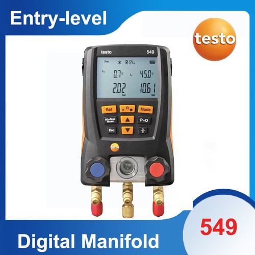 Testo 549 Verteilersystem HVAC 0560 0550 testo549 Kältemittelmessgerät