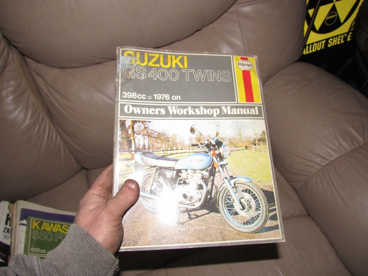 1976-1978 suzuki gs400 service manual shop book | eBay