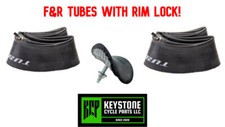 KLX110 CRF110 Pitbike 14'' Front & 12" Rear Tube & Rim Lock Kit!  XR KLX CRF 70