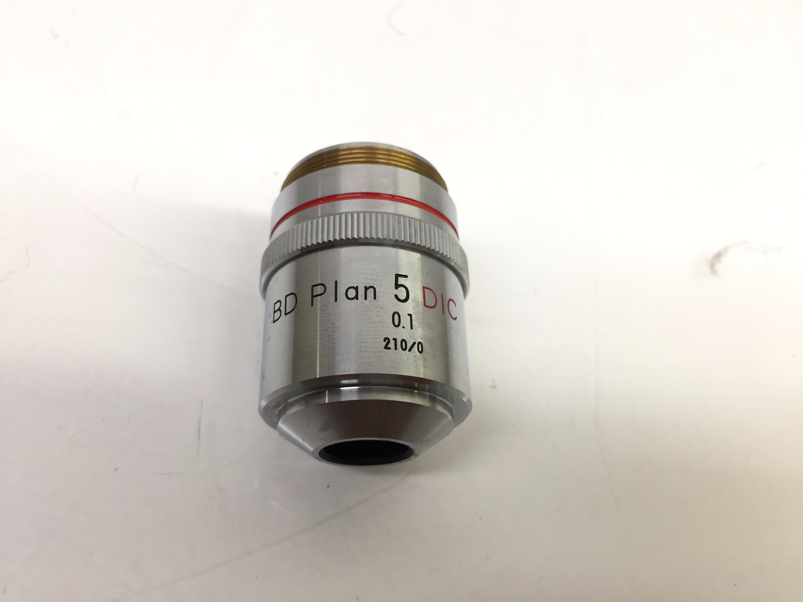 Nikon BD Plan 5 DIC 0.1 210/0 Microscope Objective | eBay