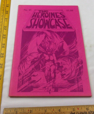 The Heroines Showcase #15 comic fan mag 1978 Enchantress Red Sonja Tiger Girl