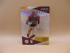 2020 Chronicles Clear Vision Rookies Holo Silver 05/10 Chase Young Commanders 