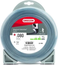 Oregon 22-980 Magnum Gatorline Square Trimmer Line, .080", 1/2 Lb