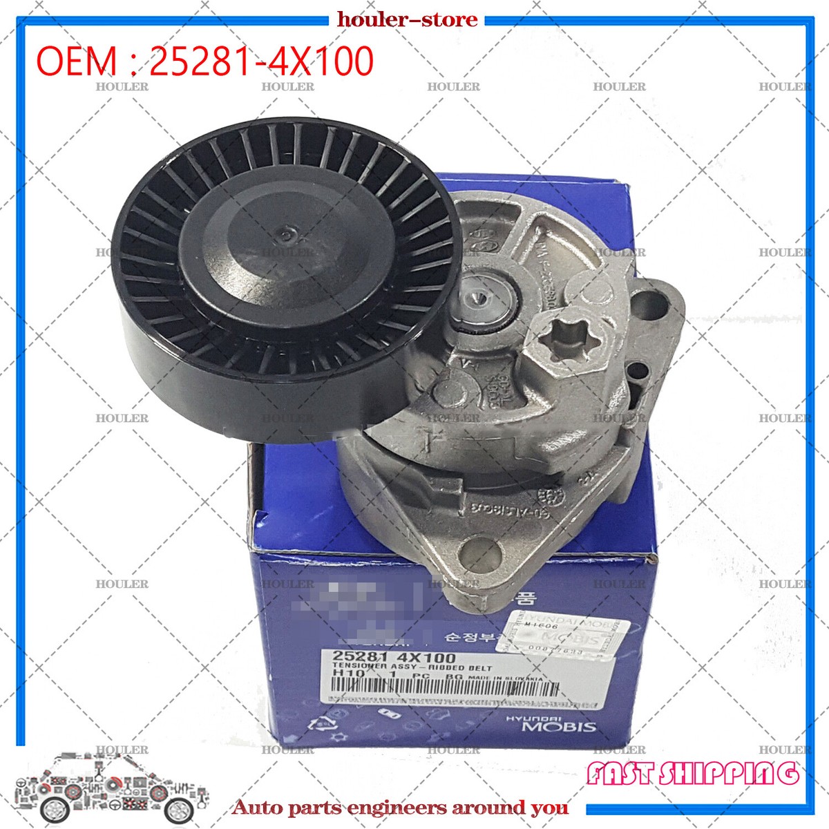 25281-4X100 Tensioner Assy-Ribbed Belt For TERRACAN 2004 25281-4X100 Tensioner Assy-Ribbed Belt For TERRACAN 2004