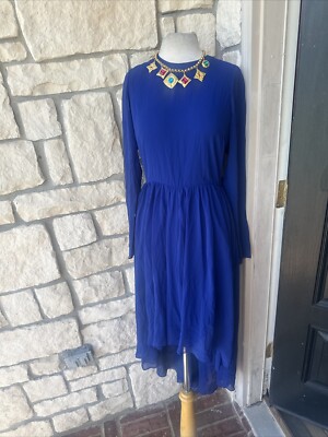 Felicity & Coco maxi dress blue size Medium high low | eBay Felicity & Coco maxi dress blue size Medium high low | eBay