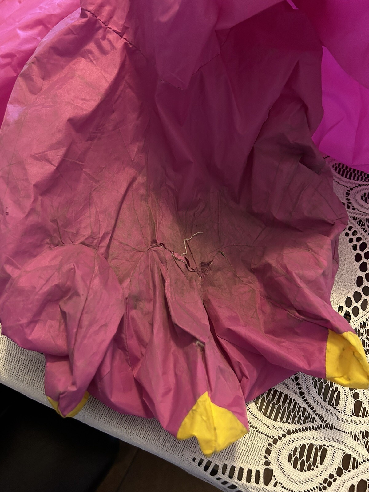 Barney the Dinosaur Halloween Adult inflatable Costum… Gem