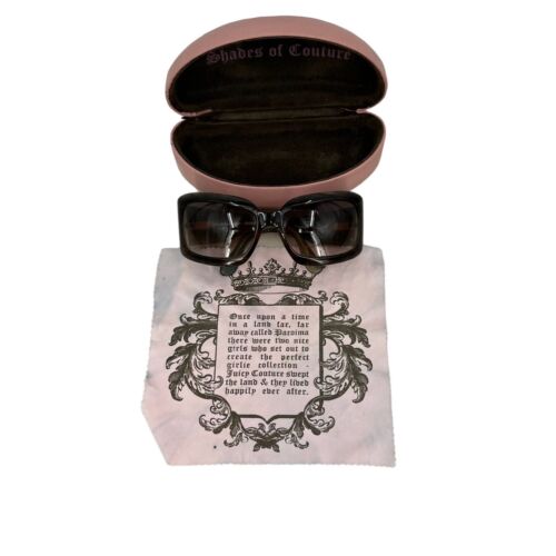Juicy Couture "Shades of Couture" Black Sunglasses Pamela/s 09D5 Y6 6117 120