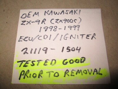 OEM Kawasaki 1998 - 1999 ZX-9R ( ZX900-C ) NINJA , IGNITER