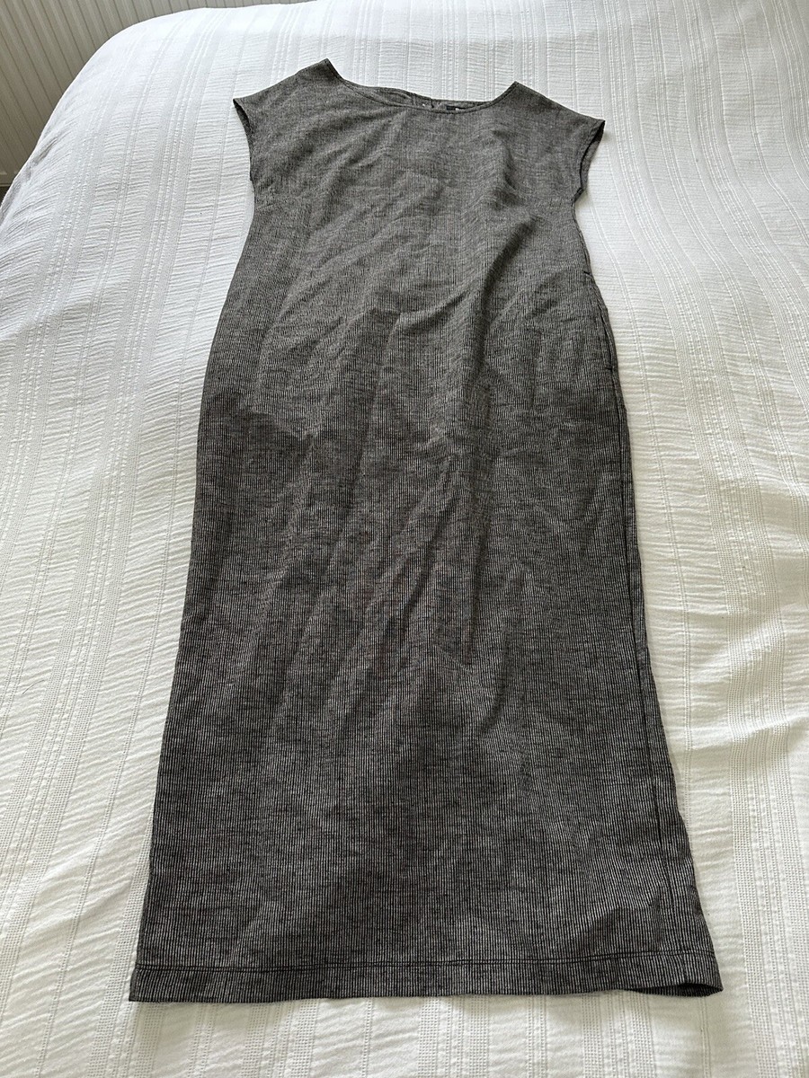knee length dresses for ladies Rove Linen Midi Dress - Open-Back Ties main image 0