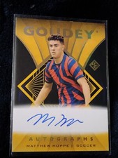 2023 Upper Deck Goodwill Champions -  #GA-MH Matthew Hoppe Autograph