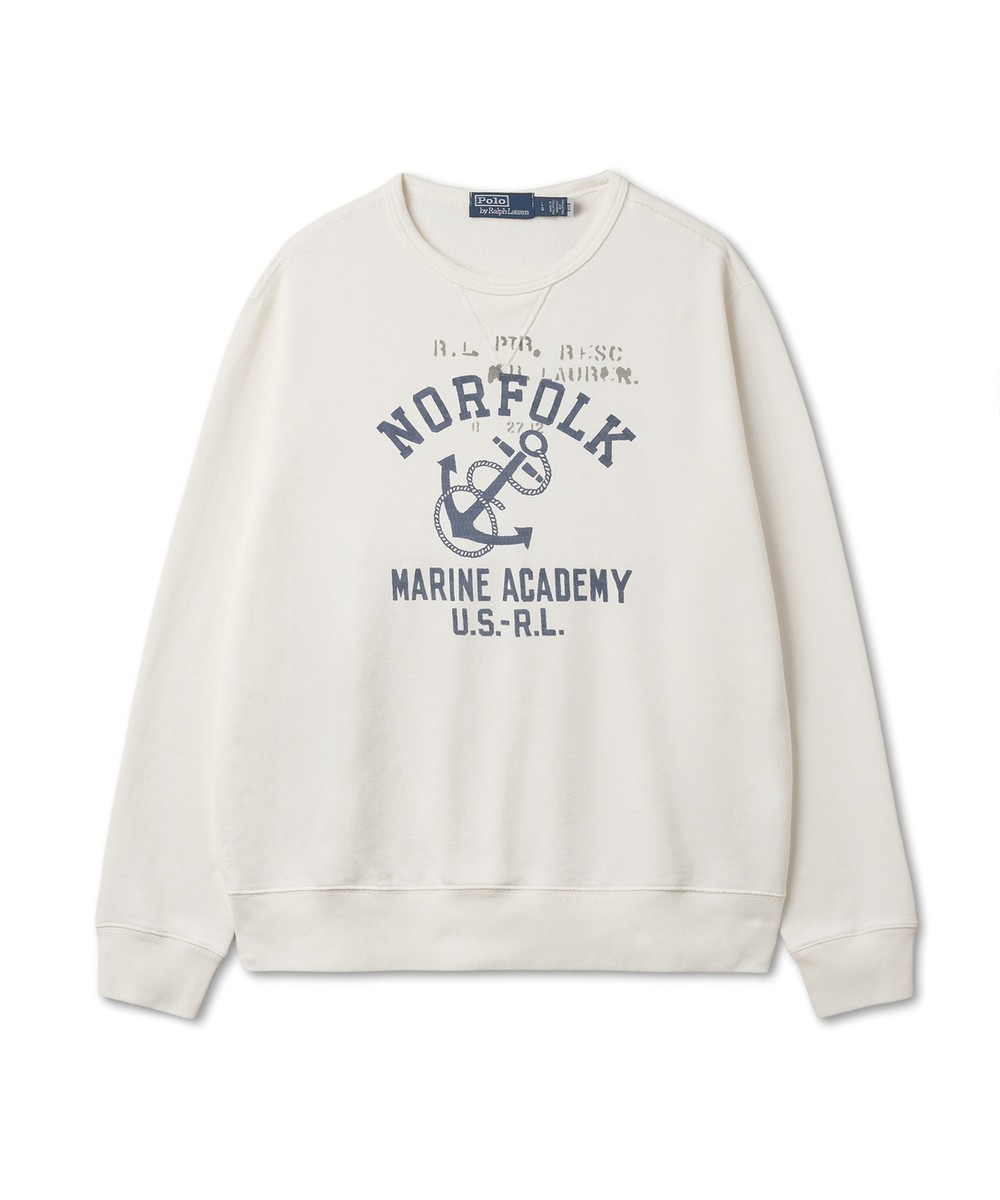 Genuine Polo Ralph Lauren Anchor Print Fleece Sweatshirt