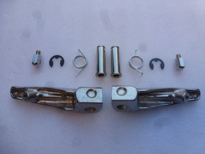 Repose-pied Avant Moto Pour Kawasaki ER6, Ninja 650R, ZX6R, ZX10R, Z750... - Neuf